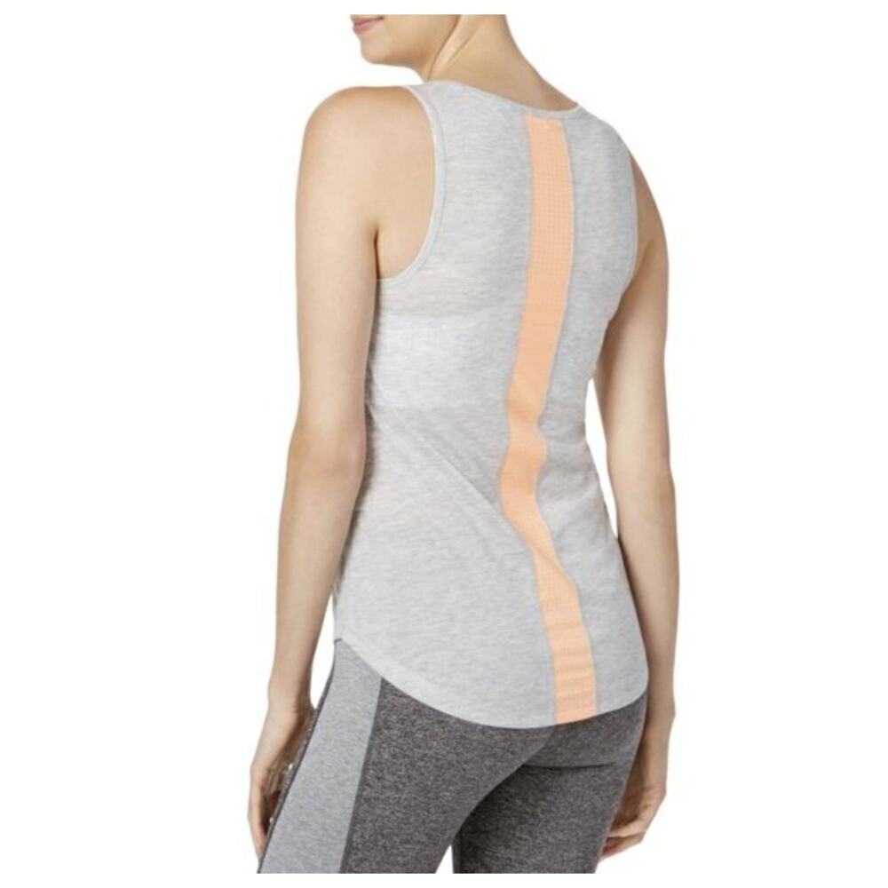 Ideology Women XL Grey Striped Tank Top NWT
